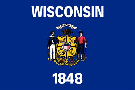 Wisconsin | Flaggen der US-Staaten