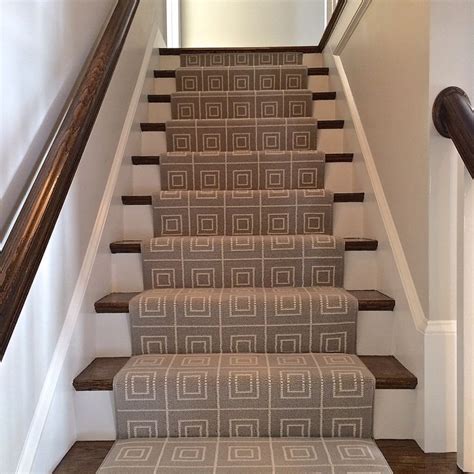 The hollywood method tightly wraps the carpet over the edge the tread and around the nosing (or the the waterfall method, on the other hand, offers a simpler installation, in. 80 best Geometric Stair Runners/Rugs images on Pinterest ...