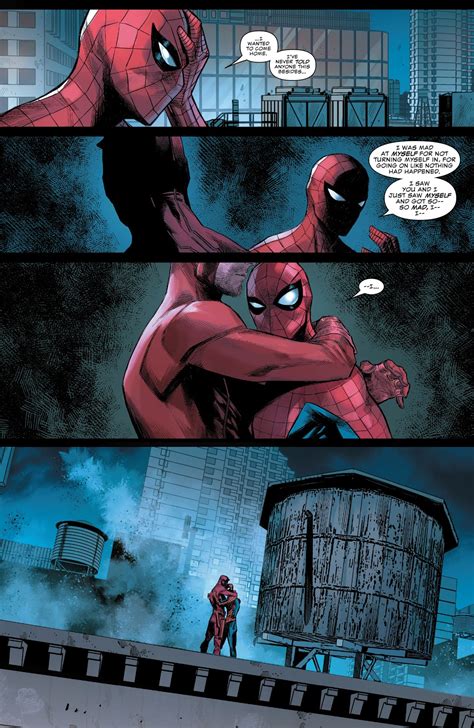 Daredevil Gives Spider Man A Hug Comicnewbies