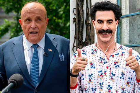 Cultural learnings of america for make benefit glorious nation of kazakhstan (or simply borat) is a 2006 mockumentary comedy film directed by larry charles and starring sacha baron cohen. Rudy Giuliani attacca Sacha Baron Cohen: "In Borat 2 sono ...