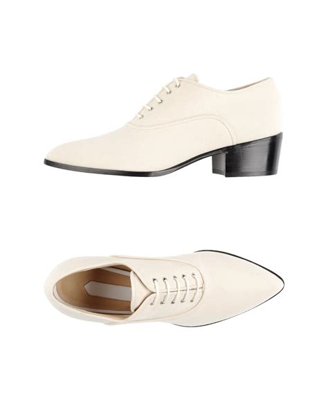 Lyst Off White Co Virgil Abloh Lace Up Shoes In White