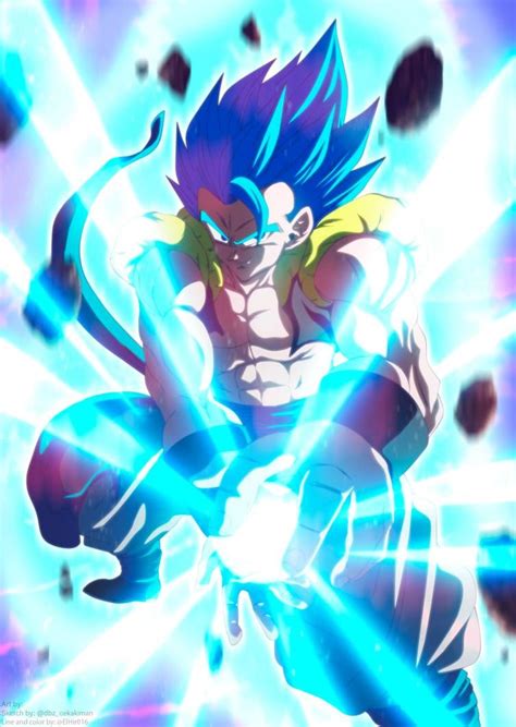 Gogeta Kamehameha Aura By Hiroshiianabamodder On Deviantart Anime