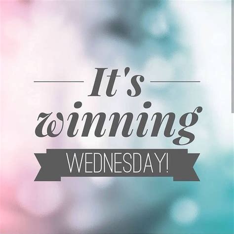 Its Winning Wednesday And We Have A Fab Competition For You One Lucky