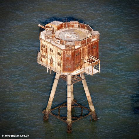 Aeroengland Red Sands Fort U6 One Of The Maunsell Sea Forts