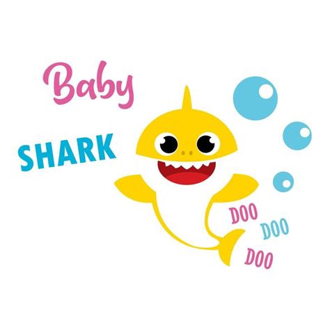11864 Baby Shark Free Svg For Silhouette