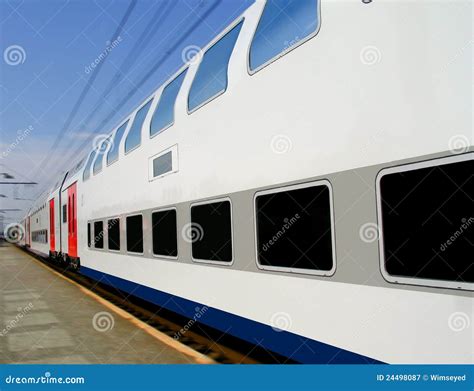 Passing Train Stock Image Image Of Station Railway 24498087
