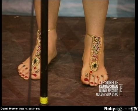Demi Moores Feet