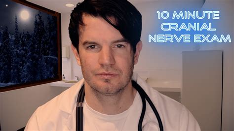 Asmr Minute Cranial Nerve Exam Male Whispering Ear To Ear