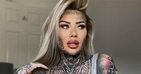 Britain S Most Tattooed Woman Shows What She Looks Like Without Ink Flipboard