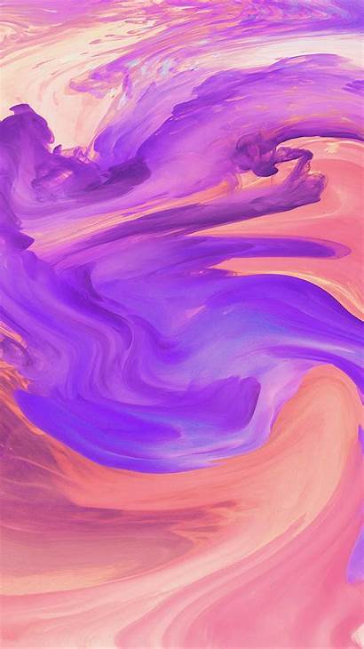 Iphone Abstract Purple Wallpapers Paint Pattern Swirl