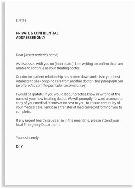 How will the patients be transferred over. Provider Leaving Practice Sample Letter / Departure Letter ...