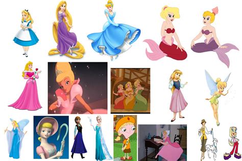 My Favorite Disney Blondes By Darthranner On Deviantart