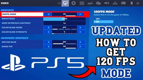 How To Enable 120 Fps In Fortnite On Playstation 5 And Xbox Series Xs