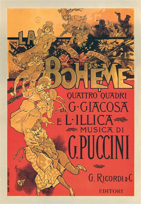 La Bohème Première On February 1 1896 At The Teatro Regio In Turin
