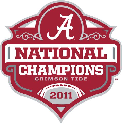 Alabama Crimson Tide Champion Logo Ncaa Division I A C Ncaa A C