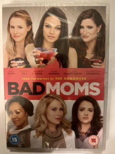 Bad Moms 2016 Mila Kunis Kristen Bell Comedy Film New And Sealed Dvd 5017239197819 Ebay