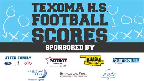 Texoma High School Football Playoff Scores