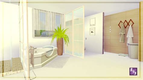 The Stories Sims Tell Modern Spectrum White Bathroom Sims 4 Downloads