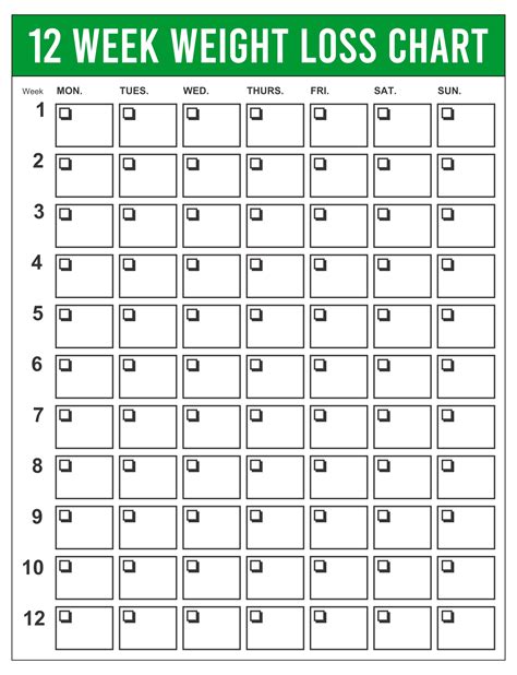 Free Printable Workout Weight Loss Tracker Calendar Fitness Printable