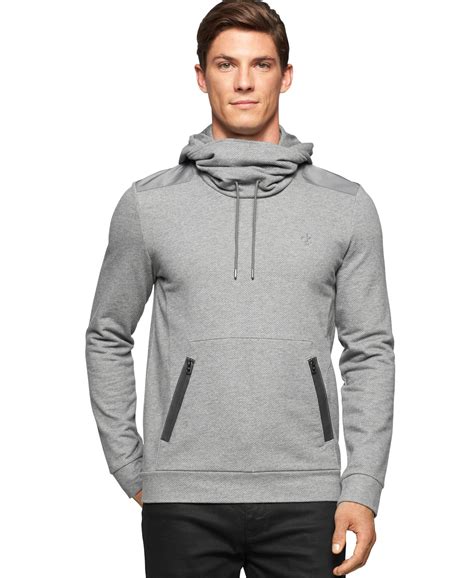 Calvin Klein Funnel Neck Pullover Sweatshirt Hoodies And Sweatshirts