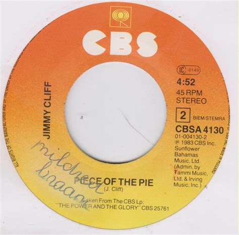 Rasta Reggae Music Jimmy Cliff Sunshine In The Music Piece Of The Pie