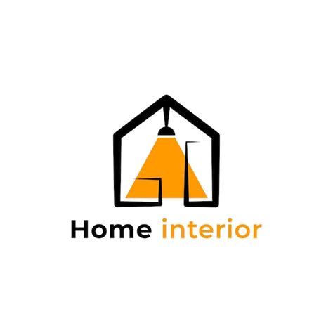 Premium Vector Interior Logo Design House And Furniture Symbol Vector