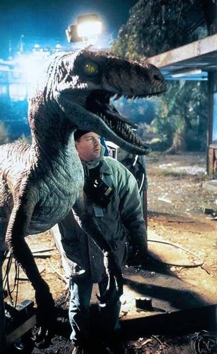 Velociraptor Behind The Scenes The Lost World Jurassic Park Jurassic Park Series Jurassic