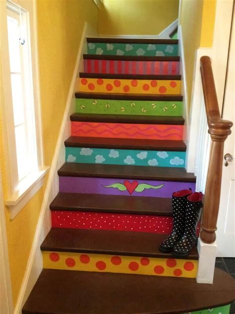 Explore The 24 Best Painted Stairs Ideas For Your New Home Painted