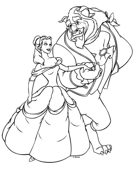 Disney Couples Coloring Pages At Free Printable