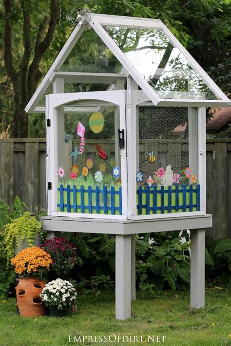Build your own fruit and vegetable cages and garden structures with our aluminium tubing, joiners and build a balls. 1000+ images about Little Glass Houses on Pinterest | Homemade greenhouse, Vintage windows and ...