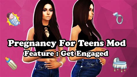 Pregnancy For Teens Get Engaged Mod The Sims 4 Catalog Sims 3 Los