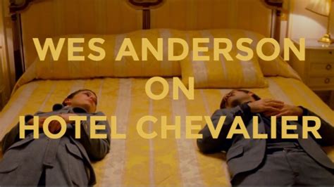 The Making Of Hotel Chevalier Youtube