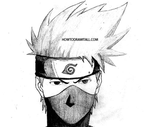 How To Draw Kakashi By Howtodrawitall On Deviantart