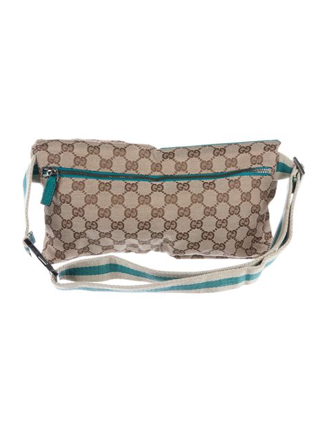 Gucci sherry bum bag belt nylon leather black. Gucci GG Canvas Waist Bag - Handbags - GUC169842 | The ...