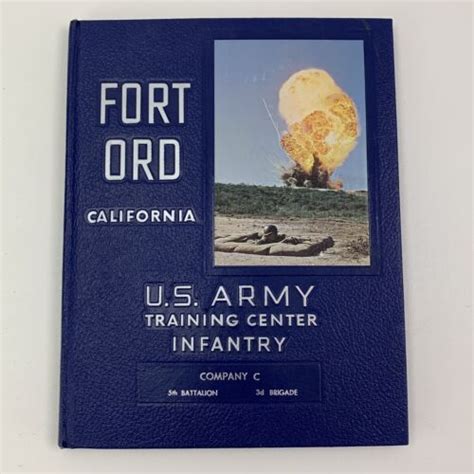1963 Fort Ord Ca Us Army Training Yearbook Annual 5th Battalion 3rd
