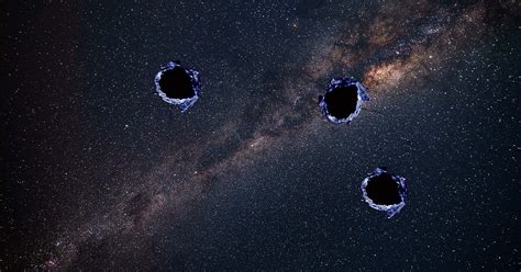 A Dense Bullet Of Something Blasted Holes In The Milky Way