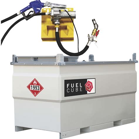 Western Global Fuelcube Diesel Fuel Tank With 12v Pump Kit And Fuel