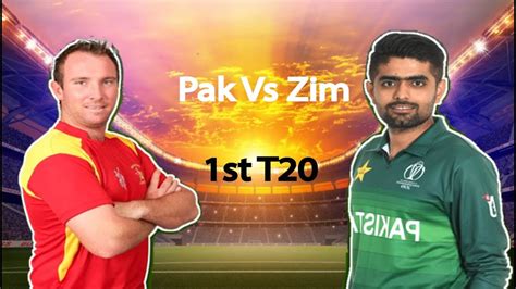 Pak Vs Zim 1st T20 Match Highlights Gameplay Pakistan Vs Zimbabwe