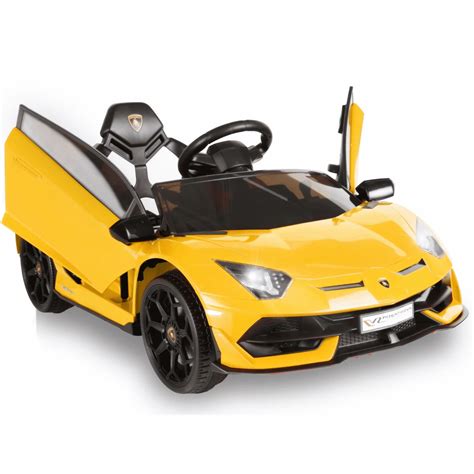Electric Lamborghini Ride-On Car for Pre-K Kids: The Ultimate Driving