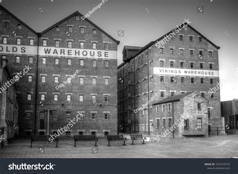 Gloucester Historic Docks Warehouse Buildings Stock Photo 1057570718