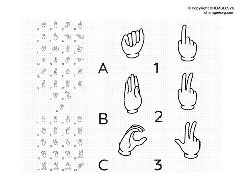 Sign Language Words Sign Language Alphabet American Sign Language