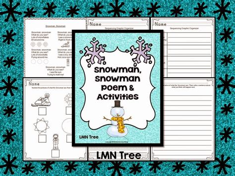 Lmn Tree Let It Snow With Snow Poetry And A Freebie