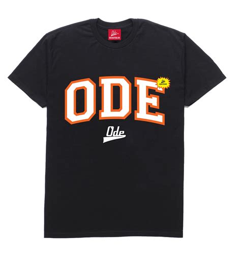 The Ode Edition T Shirt Black Ode Clothing
