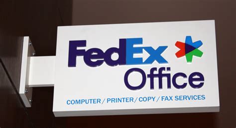 Fedex Office Sign Rising Signs