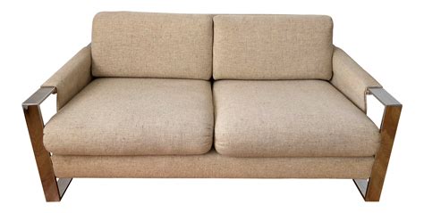 1960s Mid-Century Modern Milo Baughman Loveseat Sofa on Chairish.com | Love seat, Loveseat sofa ...