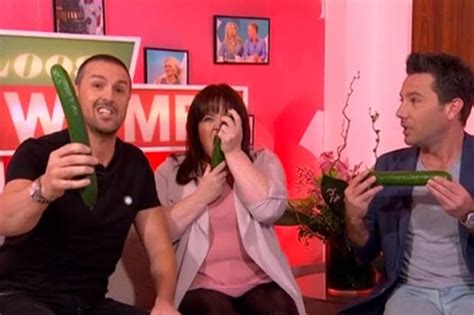 Loose Women Coleen Nolan Shows Off Her Oral Skills Daily Star