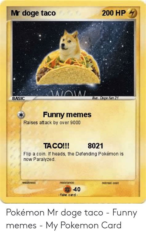 Funny Fake Pokemon Cards Memes