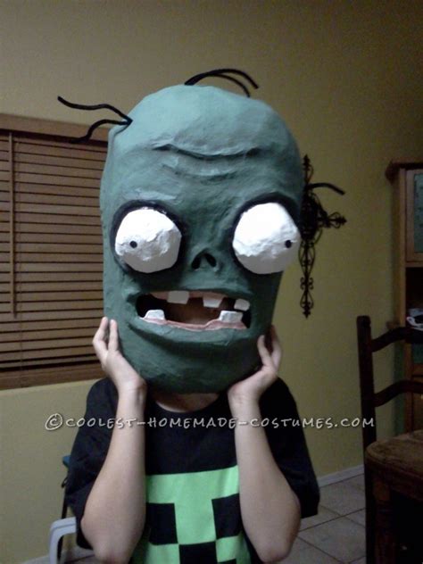 Coolest Homemade Plants Vs Zombies Costume