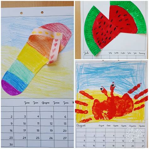 Hier können sie ihren kalender bis ins kleinste detail konfigurieren. Unsere Kalenderbilder für Juni, Juli und August. Da ...