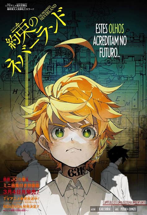 Arguably, most of the ending's problems could've been solved if the manga had. Ler mangá The Promised Neverland (Yakusoku no Neverland ...